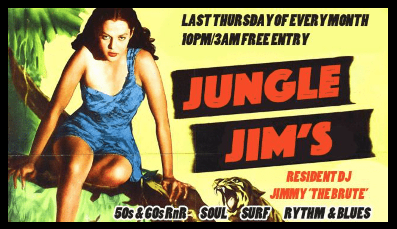 Bank Holiday special Jungle Jim's with DJ Jimmy The Brute