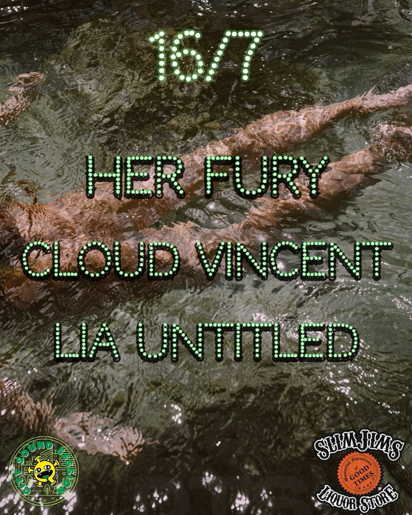 CITY SOUND SESSION presents: HER FURY / CLOUD VINCENT / LIA UNTITLED