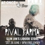 Everywhere at Once presents: RIVAL KARMA by Music Venue Trust and National Lottery